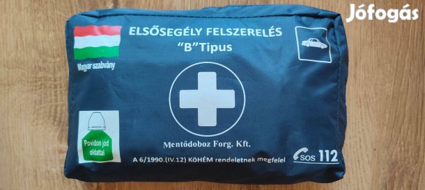 Elsősegély felszerelés B típus