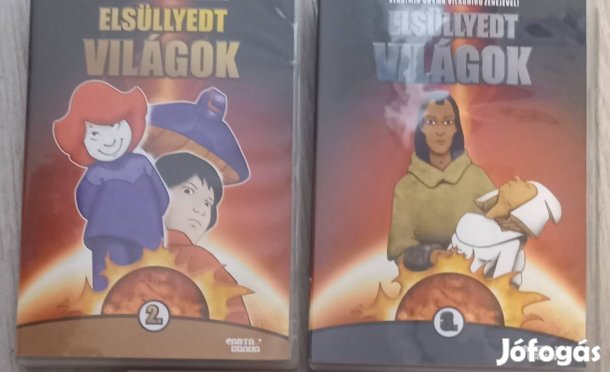 Elsüllyedt világok 2 - 3. - rajzfilm dvd