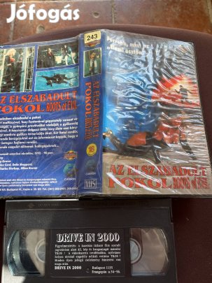 Elszabadult pokol akció vhs 