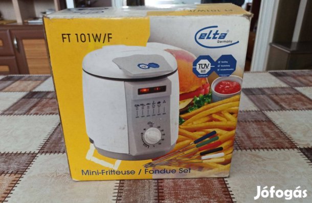 Elta német mini Fritteuse FT 101W/F