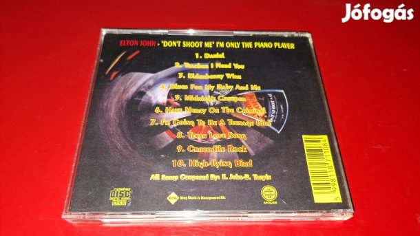 Elton John Dont Shoot me Cd Magyar Kiadás