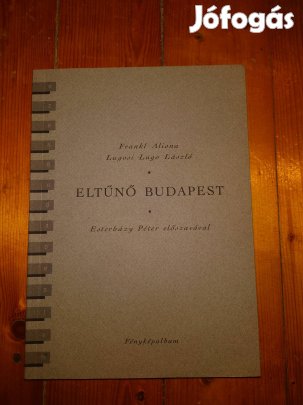 Eltűnő Budapest képeskönyv
