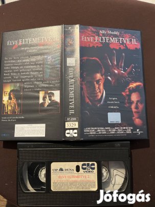 Élve eltemetve 2 vhs kistok thriller. 