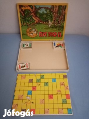 Élve fogd el retro társasjáték