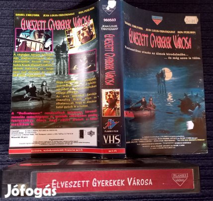 Elveszett gyerekek városa - sci-fi vhs nagytok