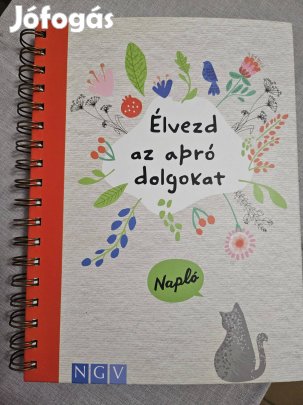 Élvezd az apró dolgokat jegyzet füzet