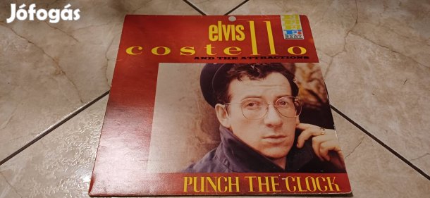 Elvis Costello bakelit hanglemez