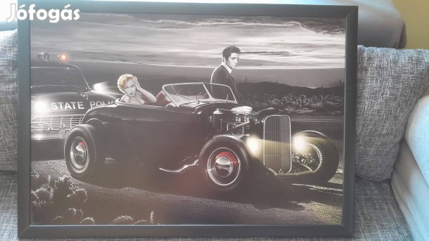 Elvis Marilyn kép fali kép