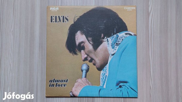 Elvis Presley Almost In Love bakelit lemez Canada 1970