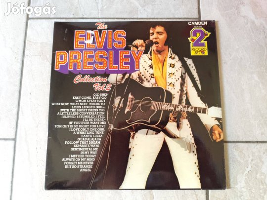 Elvis Presley -Dupla -bakelit hanglemez kiváló állapotban Ex (UK)