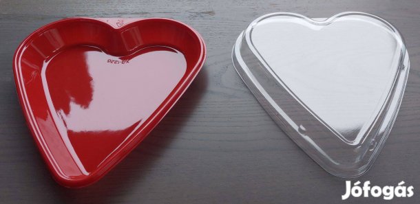 Elviteles doboz szív alakú