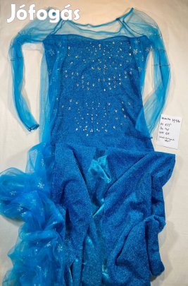 Elza jelmez Elsa jelmez hercegnő Jégvarázs jelmez felnőtt jelmez M310