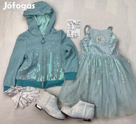 Elza jelmez, Elsa jelmez, hercegnő jelmez D315