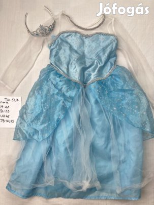 Elza jelmez, Elsa jelmez, hercegnő jelmez, Jégvarázs jelmez DK527