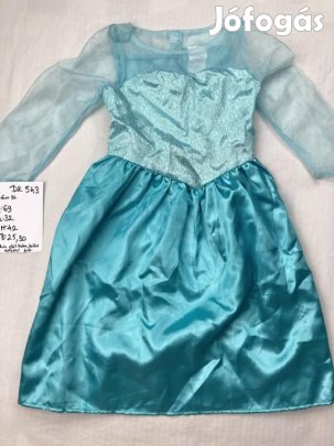 Elza jelmez, Elsa jelmez, hercegnő jelmez, Jégvarázs jelmez DK543