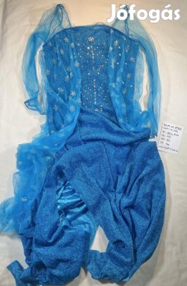 Elza jelmez, Elsa jelmez, hercegnő jelmez, Jégvarázs jelmez, felnőtt