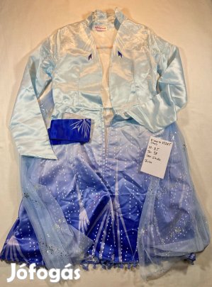 Elza jelmez, Elsa jelmez hercegnő jelmez Jégvarázs jelmez 8-10 év M285