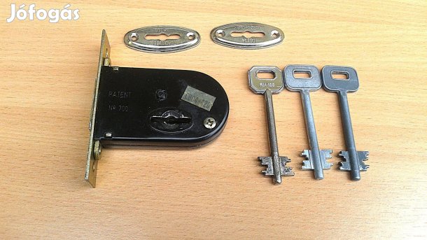 Elzett 700 kéttollú zár 3db kulccsal