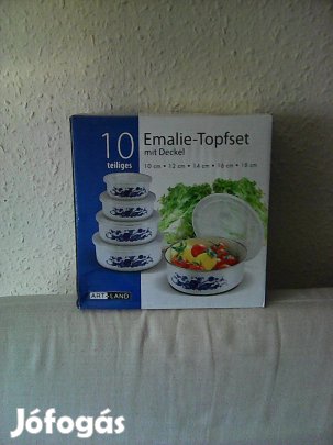 Emalie -Topfset ART-Land saját dobozába új