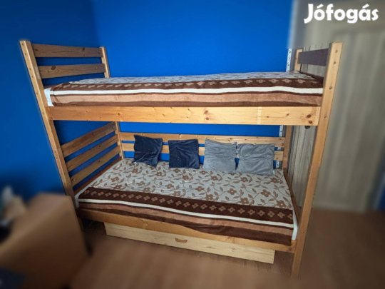 Emeletes ágy 90x200 (Szétbontható)