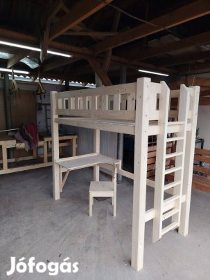 Emeletes ágy+íróasztal eladó!