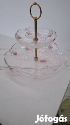 Emeletes kínáló tál