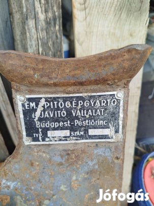 Emelő, hévér 10 tonnás