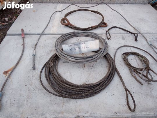 Emelő,határoló kötelek
