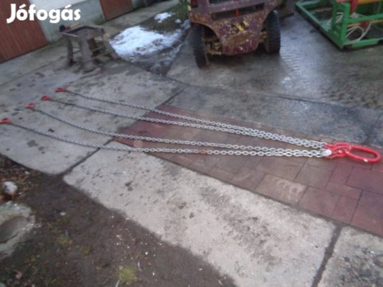 Emelő lánc darulánc teherlánc emelő daru lánc 4 ágú lánc