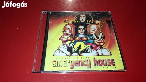 Emergency House Veled pörög a világ Promo maxi Cd 1995