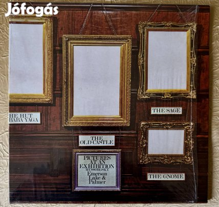 Emerson Lake & Palmer Pictures At An Exhibition bakelit hanglemez LP
