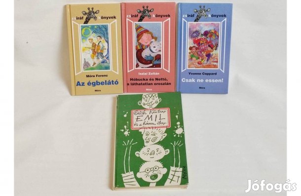 Emil és a három iker- Zsiráf könyvek