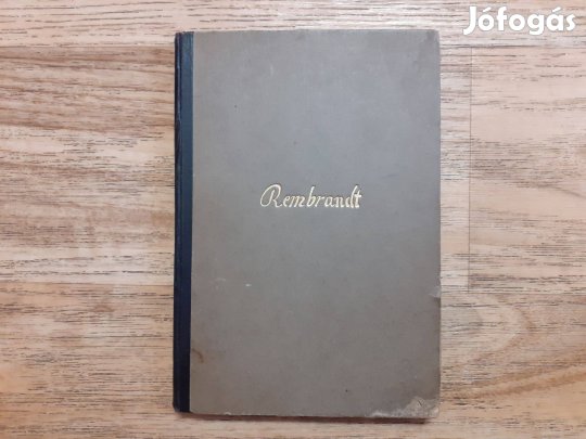 Émile Verhaeren: Rembrandt (Leipzig, 1920.)