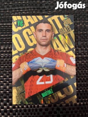 Emiliano Martínez Holo Giants Top Class 2023 focis kártya!