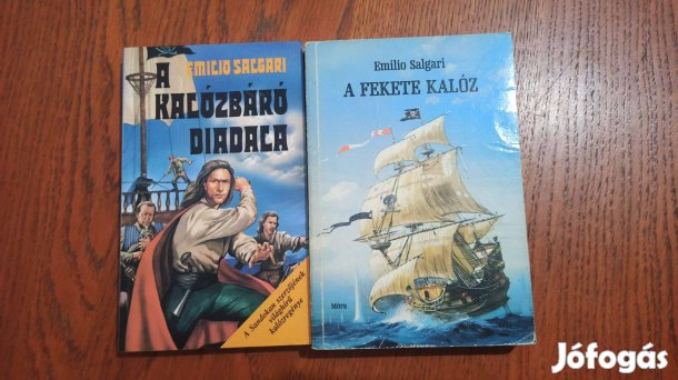Emilio Salgari könyvek