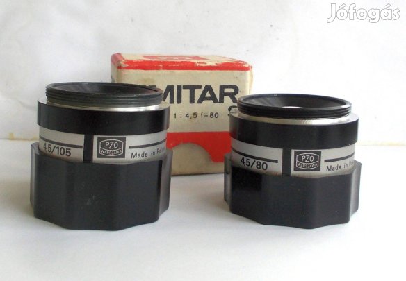 Emitár 80mm és 105mm M42 objektívek egyben eladók