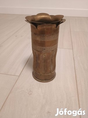 Emlék váza réz