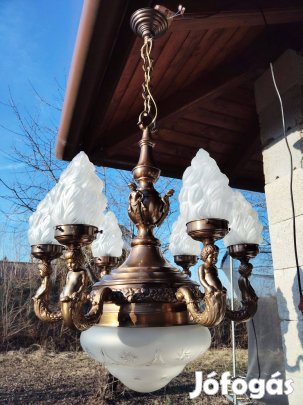 Empire felújított 6 karos csillár eladó