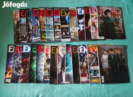 Empire magazinok - 2007-2011-es számok (angol nyelvű)