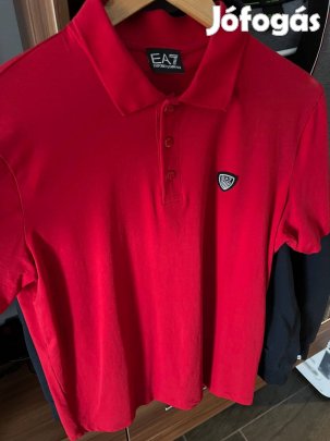 Emporio Armani (eredeti) L galléros póló