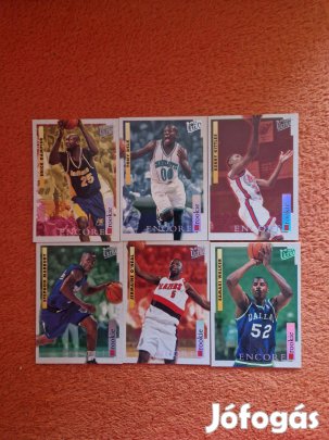 Encore Rookie Fleer Ultra1996-97 kosaras kártyák 6db