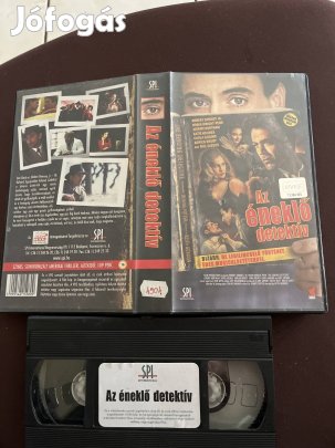 Éneklő detektív vhs kistok thriller