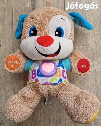 Éneklő zenélő világító plüss maci Fisher Price