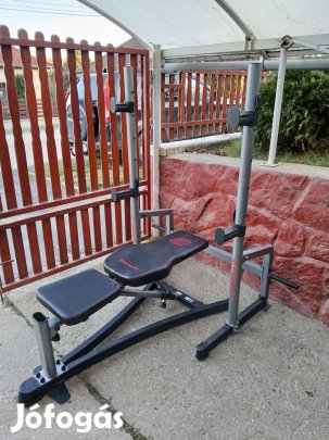 Energetic multifunkciós kondigép fekpad lábazó scott-pad edzőgép