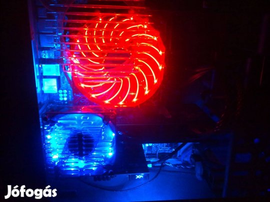 Enermax Appollish Ucapv12 12Cm piros ventilátor