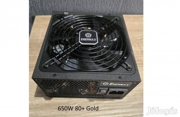Enermax Revolution D.F. 650W Full moduláris ATX táp 80+ GOLD hibátlan