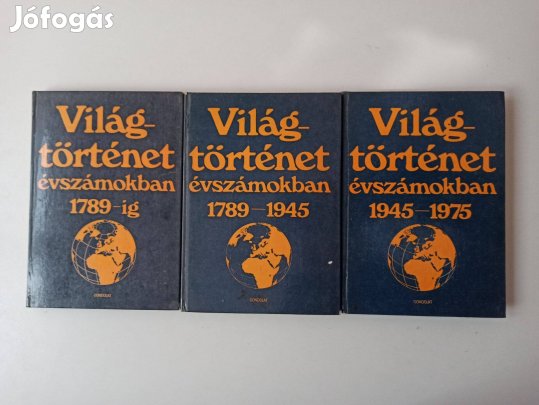 Engel Pál - Ormos Mária (szerk.) Világtörténet évszámokban I-II-III