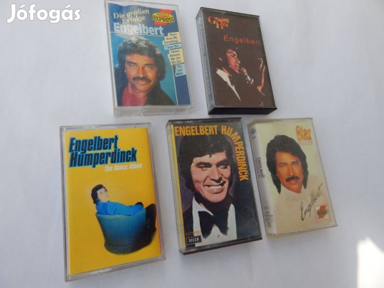 Engelbert Humperdinck Műsoros Audió kazetták 5-ös szettben