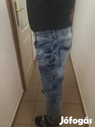 Engelbert Strauss 54 denim farmer munkásnadrág 