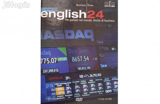 English 24 CD & DVD , three , karcmentes